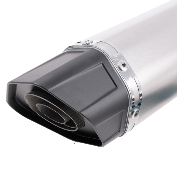 Końcówka wydechu medium Z-Type titanium czarna DB Killer adapter 35-51mm