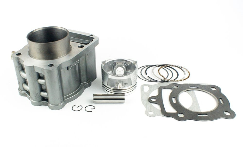 Cylinder 63mm ciecz 200cc tłok pierścienie sworzeń uszczelki quad atv kpl
