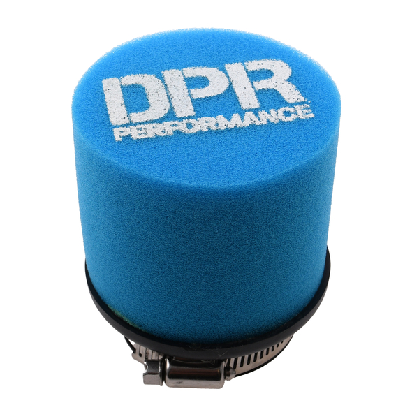 Filtr powietrza 50mm gąbkowy niebieski do gaźników PWK OKO DPR Performance
