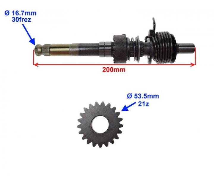 Wałek Rozrusznika Pit Bike MRF140 Dirt Bike