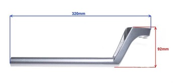 Kierownica prawa junak 901 sport 320mm 92mm 22mm