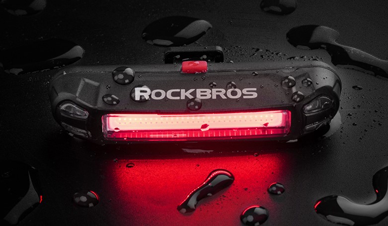 ROCKBROS Lampka rowerowa tylna Led 500mAh 6 trybów