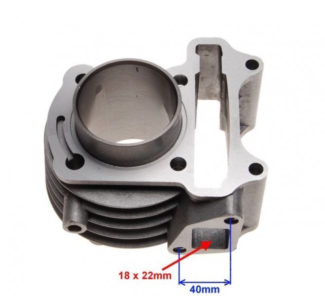 Cylinder 80ccm 4T Wilga Kymco Rieju Baotian Sachs