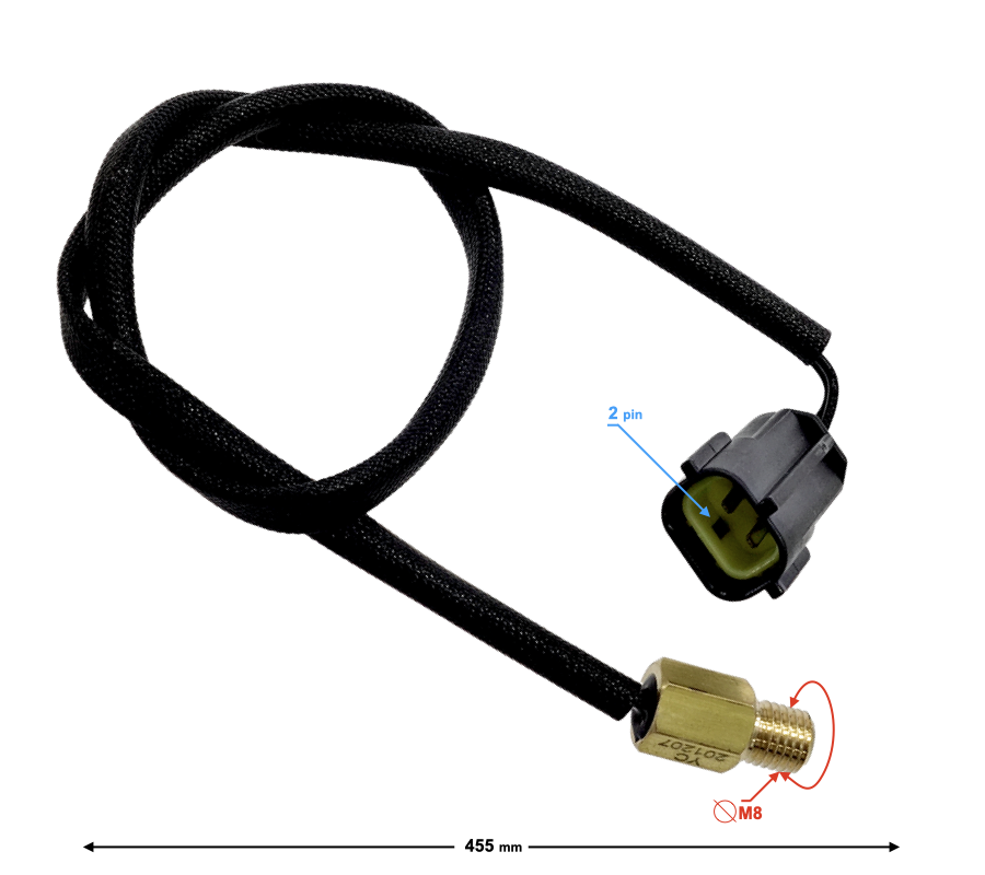 Czujnik temperatury skuter Barton Falcon 125 (E5)