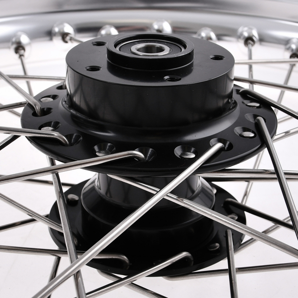 Koło jezdne 2,15x16 Simson S51 alu szprychy inox DPR