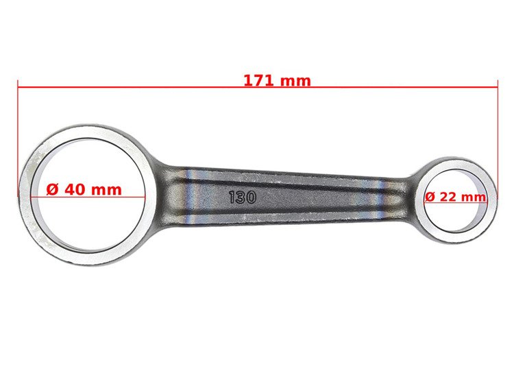 Korbowód wału motocykl MZ ETZ 250 251 Duells