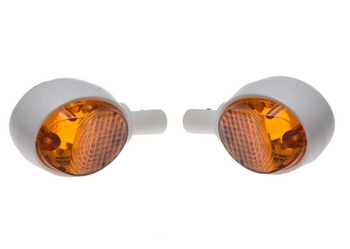 Kierunkowskazy Simson Schwalbe białe MZ ES TS 6V