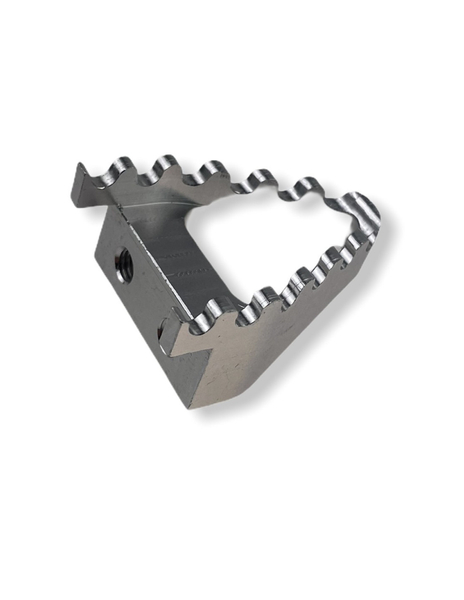 Końcówka dźwigni hamulca tylnego srebrna CNC pitbike MRF 120 140 SM 160 SM-R