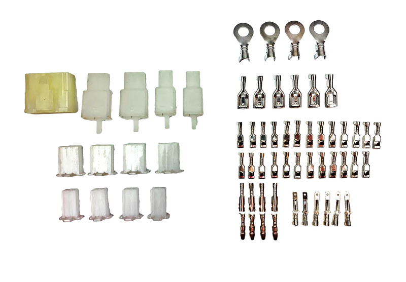 Zestaw wtyczek kostek do instalacji elektrycznej quad atv