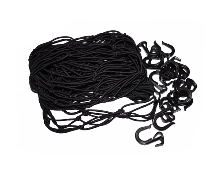 Siatka bagażowa czarna 92x152 atv i auta duża