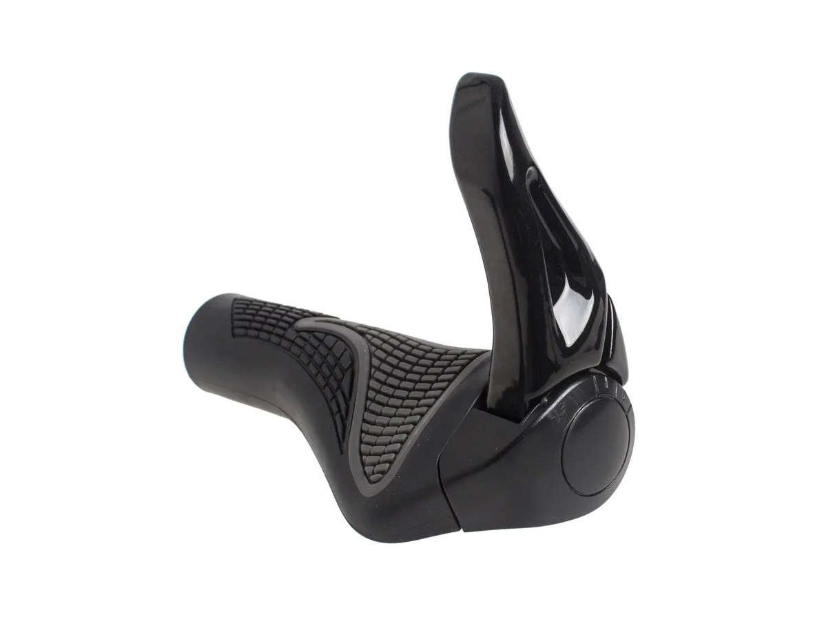 ROCKBROS Manetki rowerowe z rogami czarne (BT1008B)