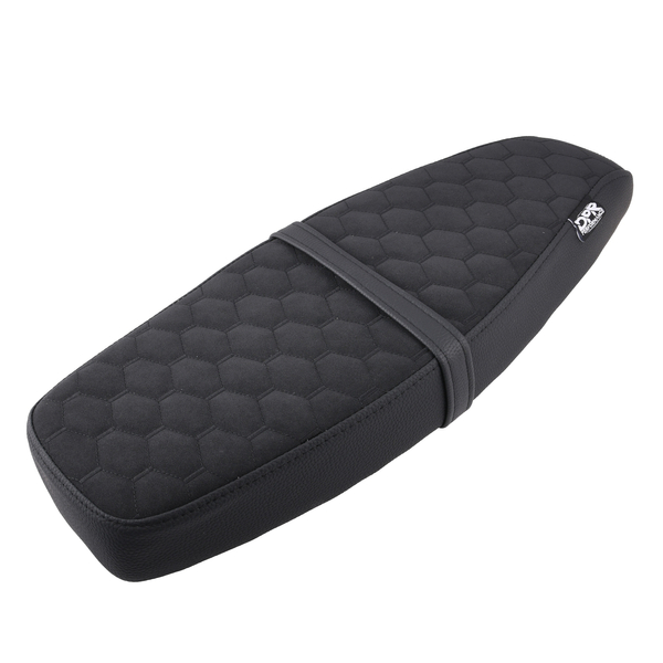 Siedzenie pikowane honeycomb czarne + czarne szwy Simson S50 S51 S70 DPR