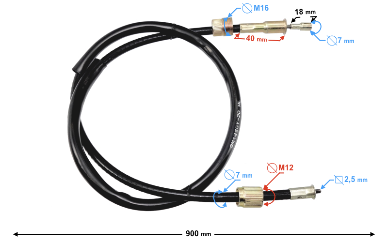 Linka licznika Barton Volcano 50 Junak 902