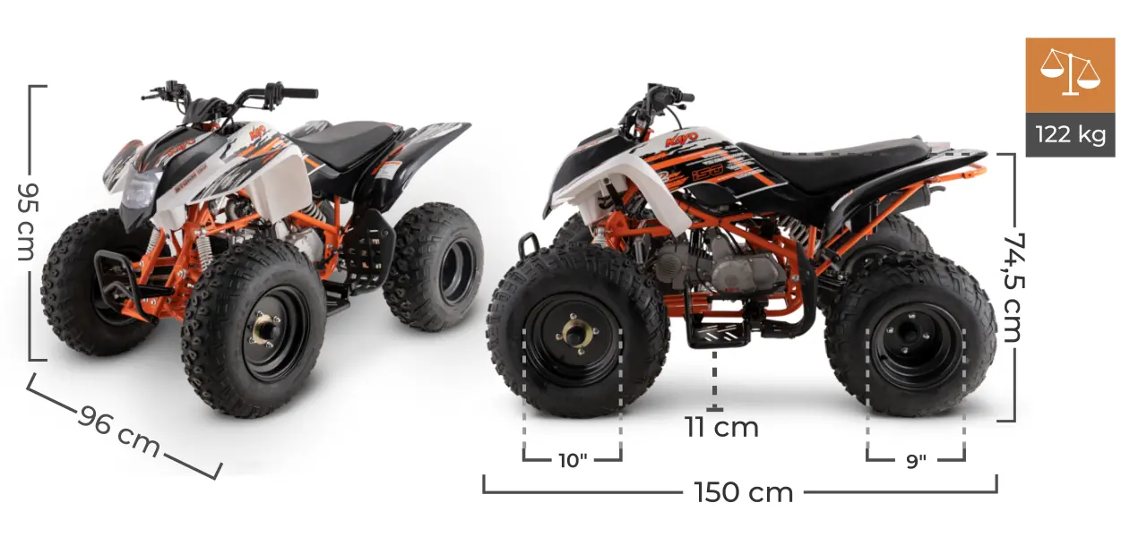 Quad Kayo A150