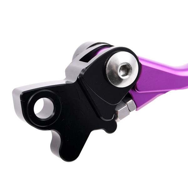 Dźwignia hamulca tarczowego fioletowa aluminiowa Simson DPR Performance