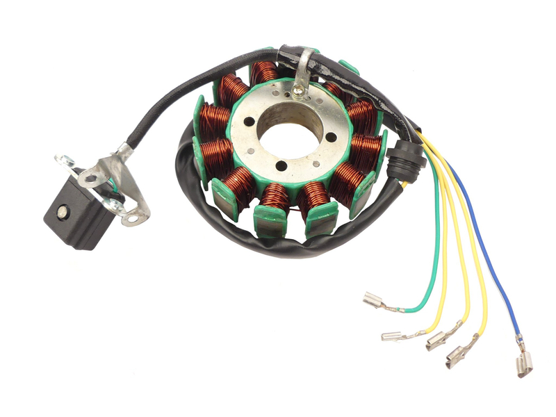 Stator iskrownik 12 cewek quad atv 200 250 5 kabli