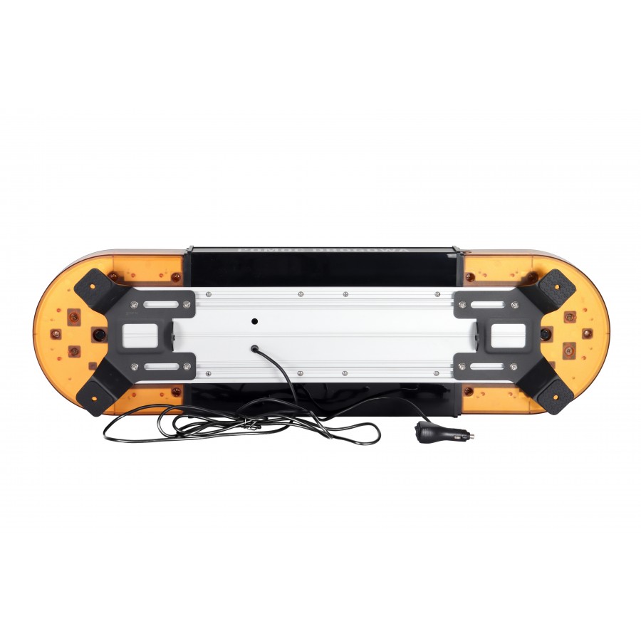 Belka Ostrzegawcza 48LED 60W 1002x286 R10 R65 Pomoc Drogowa + gratis lampy narożne obrysowe prawa lewa