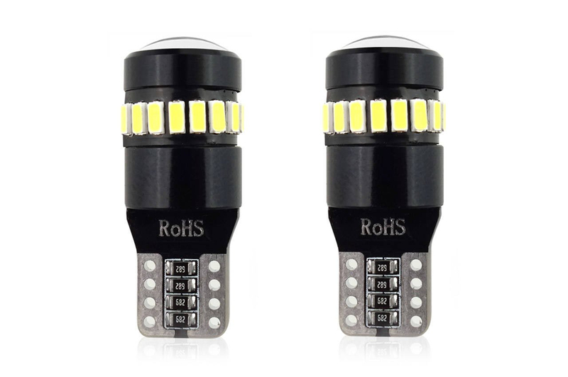 Żarówki T10 LENS W5W 18 + 1 Led SMD 12/24v CANBUS