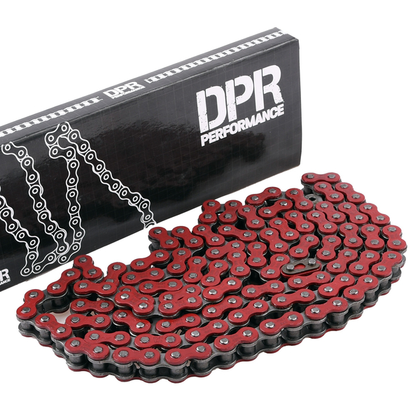 Łańcuch napędowy 140 ogniw 420H czerwony wzmocniony DPR Performance