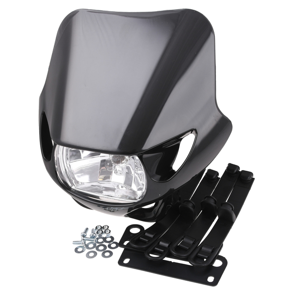 Owiewka uniwersalna czarna 12V 35/35W P15D-25-1 Racing Force