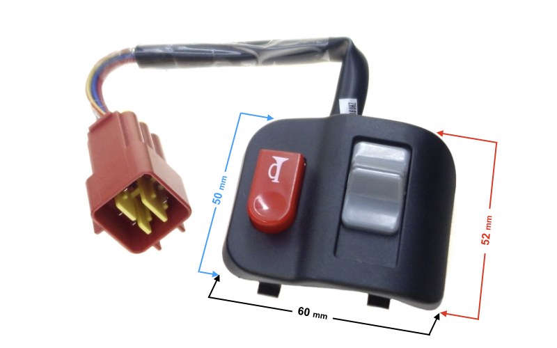 Przełącznik zespolony prawy skuter Barton E Energy