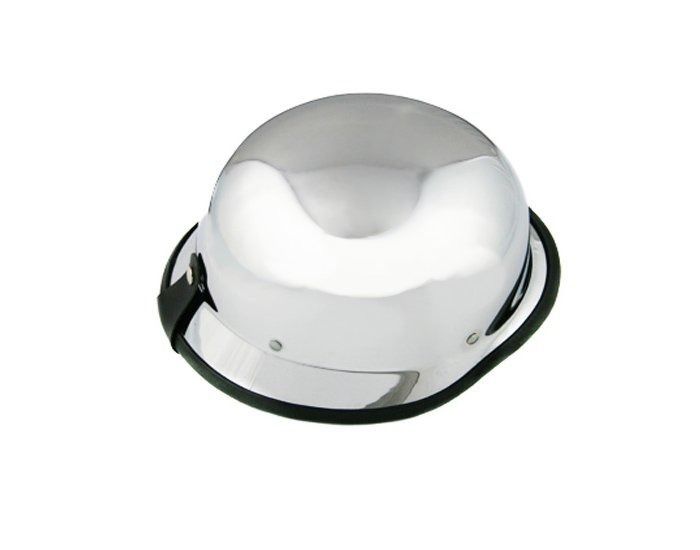 Kask otwarty hełm niemiecki orzeszek chrom awina