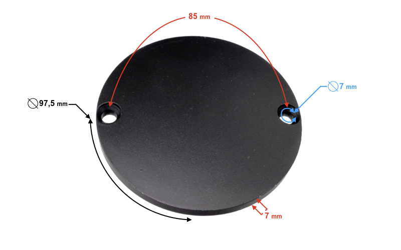 Obudowa boczna chłodnicy do motoroweru 130cc