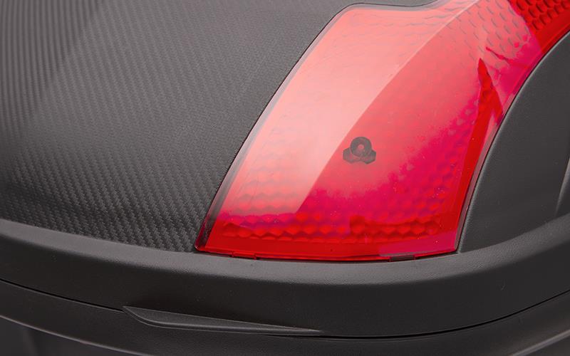 Kufer motocyklowy Moretti MR711 32l czarny odblask