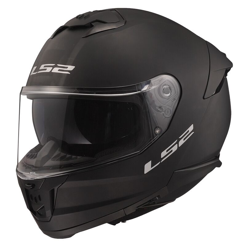 Kask integralny LS2 FF808 STREAM II SOLID MATT BLACK homologacja ECE 22.06