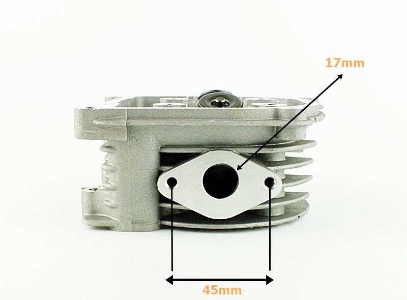 Cylinder głowica 4T GY6 skuter 50ccm 39mm bez odpowietrzania Romet Junak