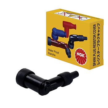 NGK fajka zapłonowa świece ebonitowa kątowa (90) kolor czarny NR 8302 LB-E