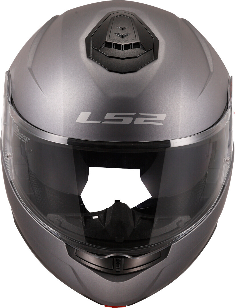 Kask szczękowy LS2 FF908 STROBE II SOLID MATT TITANIUM homologacja ECE 22.06