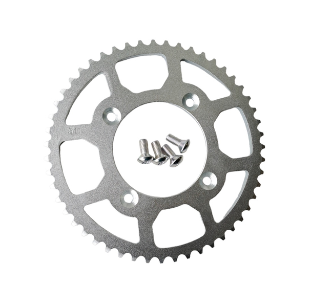 Zębatka tył aluminiowa 51z 420 dirtbike Kayo KT50 Kayo KT50 Mini