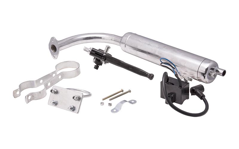 Silnik pionowy do roweru, 50cc 2T, zestaw