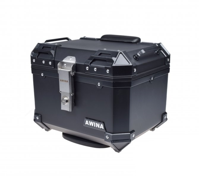 Kufer centralny czarny Awina 35l 40x36x32,5cm skuter motorower motocykl atv