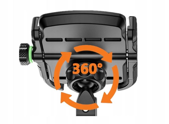 Uchwyt motocyklowy na telefon R9 metalowy na kierownicę lusterko
