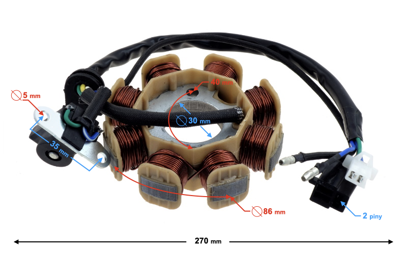 Iskrownik zapłon do skutera Barton Falcon 50