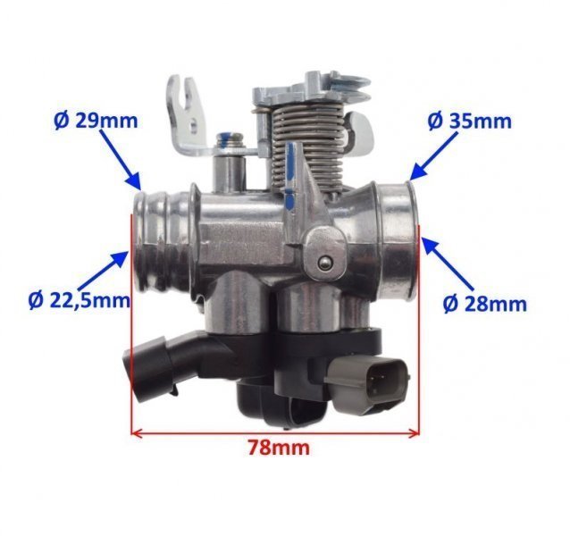 Junak 905 904 126 128 Barton Euro4 Przepustnica