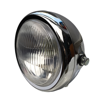 Reflektor lampa przód metalowa ze światłem mijana / drogowym Suzuki GN125