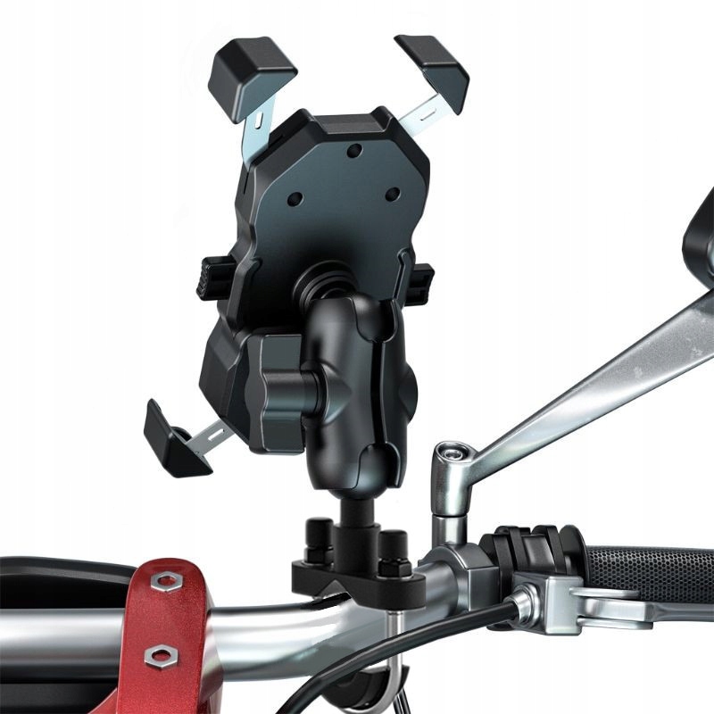 Uchwyt na telefon ładowanie Indukcyjne 15W + USB