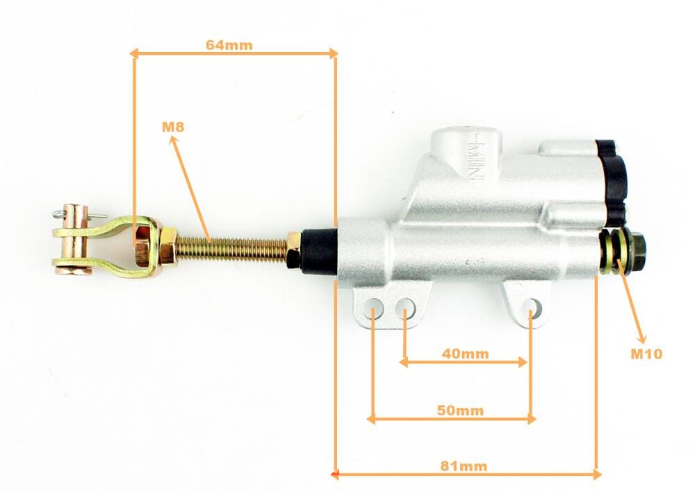 Pompa hamulca tył kingway czoper 250 atv 50 70 125