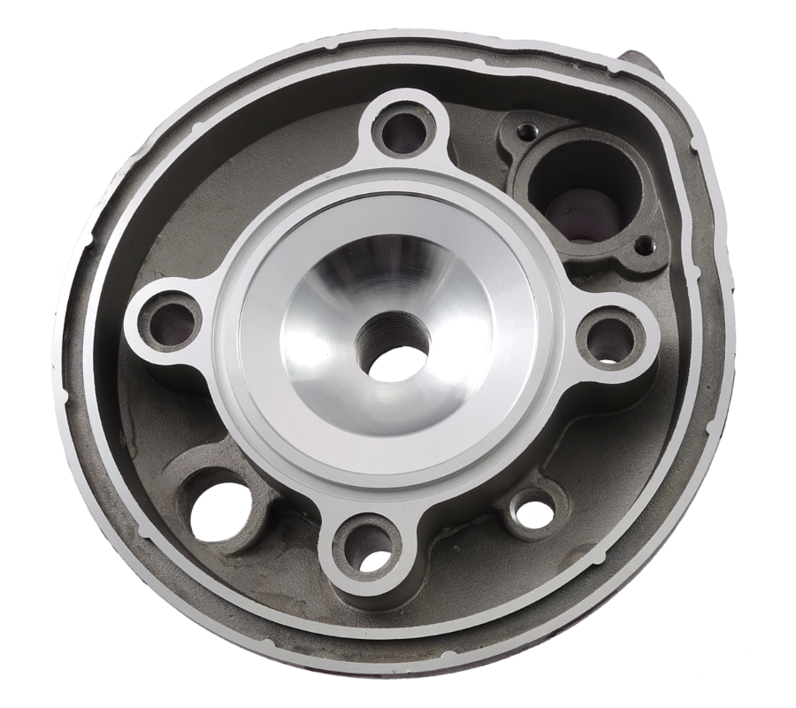 Cylinder i głowica do motoroweru 2T 80cc AM6 żółte Derbi Yamaha Aprilia