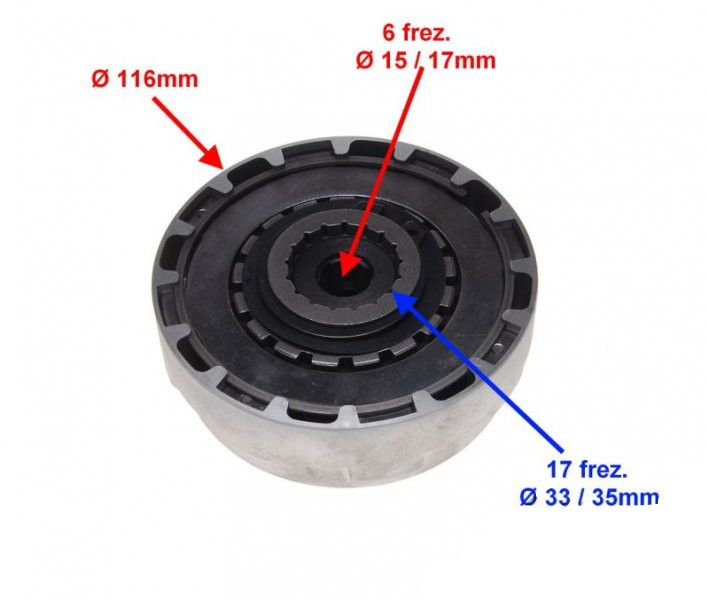 Sprzęgło automat półautomat 110ccm kinroad łoś romet kingway