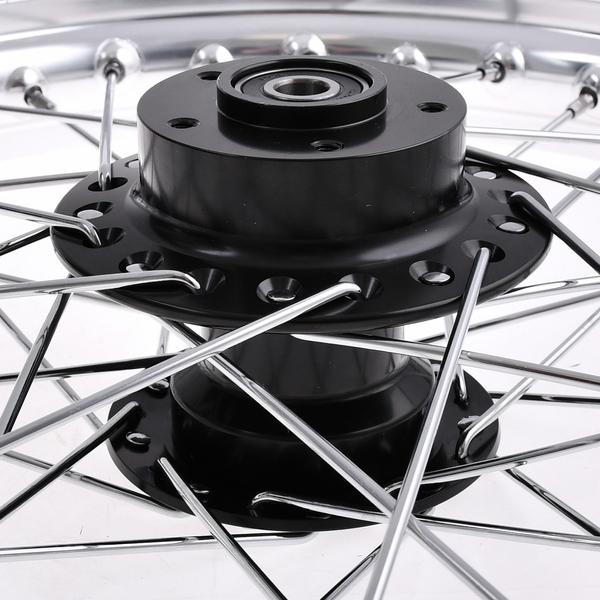 Koło jezdne 1,85x16 Simson S51 alu szprychy chrom DPR