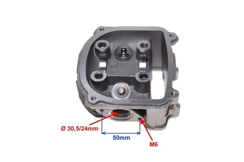 Głowica Cylindra 125ccm 4T GY6 Chińskie Skutery