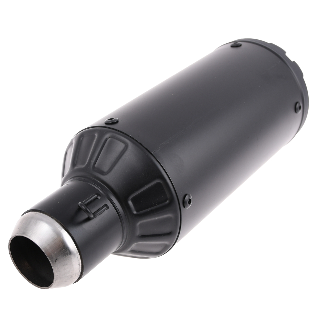 Końcówka wydechu czarna Project Oval 330mm