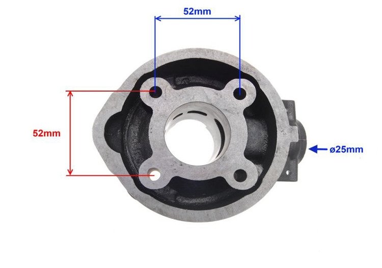 Cylinder 2t 50cm3 kpl yamaha aprilia am6