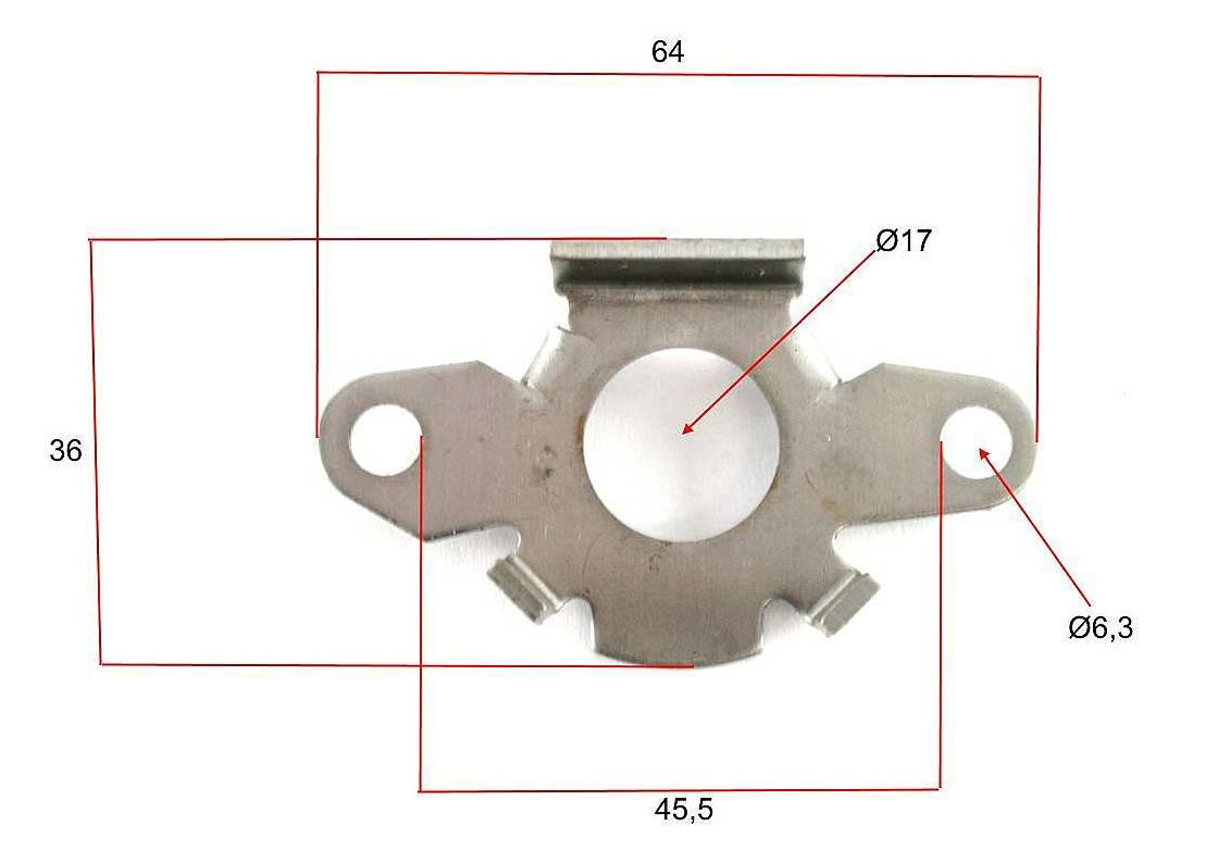Blacha Blaszka Sprężyny Startera Simson S51 SR50