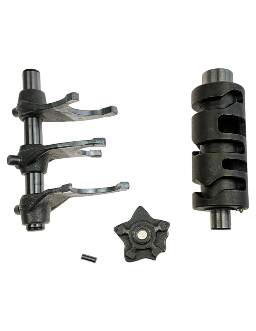 Wałek wybieraka skrzyni biegów komplet 250-66 dirt bike Kayo K2 250 Enduro K2L