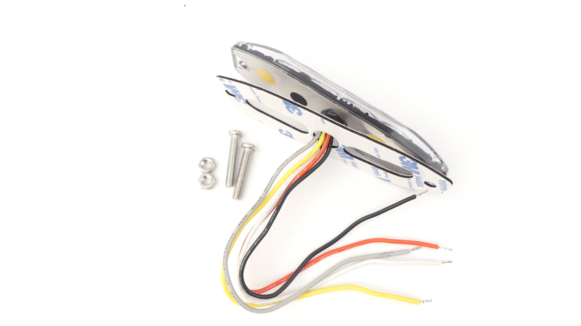 Lampa stroboskopowa 4LED SLIM 15W 12-24V R65 R10